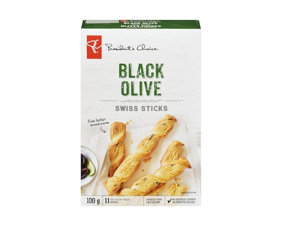le Choix du Président Paillettes suisses, olives noires - 100.0 G