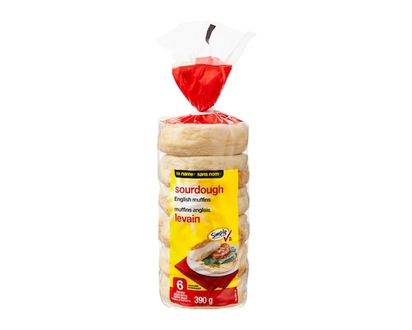 No Name Sourdough English Muffins - 390.0 G