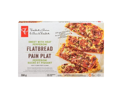 le Choix du Président Pain plat pepperoni sucré et piquant - 338.0 G