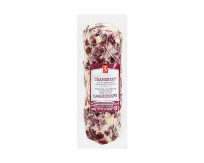 President's Choice Cranberry Soft Unripened Goat’s Milk Cheese - 300.0 G
