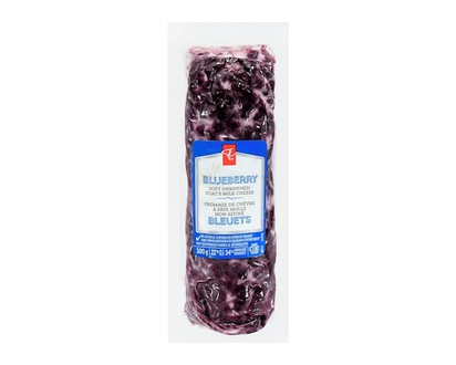 President's Choice Blueberry Soft Unripened Goat’s Milk Cheese - 300.0 G