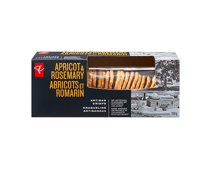 PC Black Label Apricot and Rosemary Artisan Crisps - 150.0 G