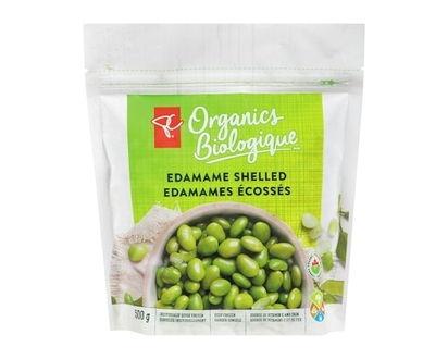 PC Organics Organic Edamame Shelled - 500.0 G