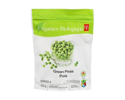 PC Organics Organic Green Peas - 500.0 G