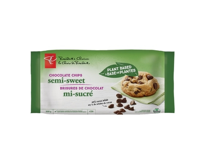 President's Choice Plant Based Chocolate Chips Semi-Sweet - 300.0 G