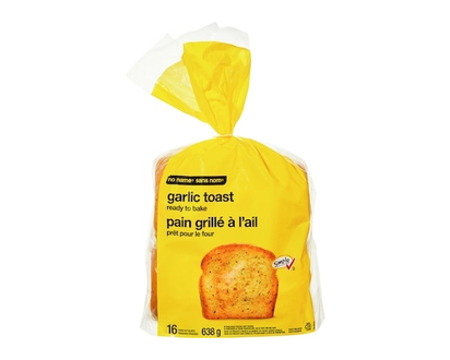 Sans Nom Pain grillé à l’ail prêt pour le four - 638.0 G