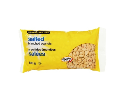 No Name Salted Blanched Peanuts - 500.0 G