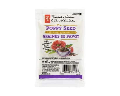 President's Choice Poppyseed Pouch 44Ml - 44.0 ML