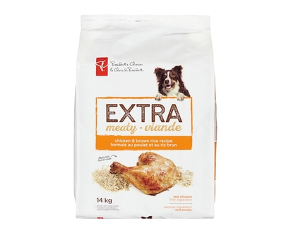 President's Choice Adult Dry Dog Food Chicken & Brown Rice Recipe - 14.0 KG