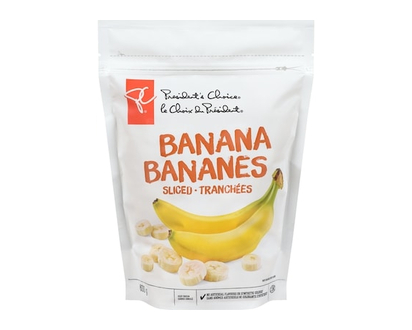 President's Choice Banana - Sliced - 600.0 G