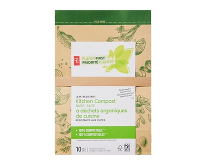 President's Choice Planet First™ Kitchen Compost Bags - 10.0 EA