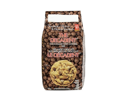 le Choix du Président Mélange à biscuits aux brisures de chocolat Le Décadent - 900.0 G