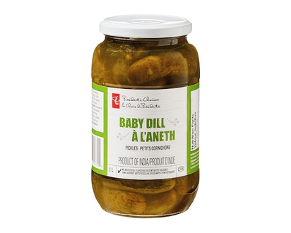 President's Choice Baby Dill Pickles - 1.0 L