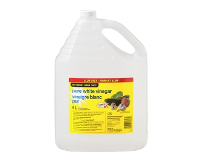No Name Pure White Vinegar Club Size - 4.0 L