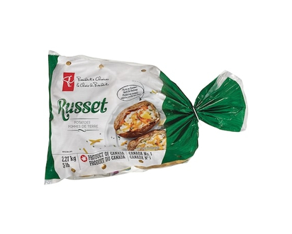 President's Choice Russet Potatoes, 5 lb Bag - 2.268 KG