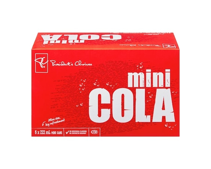 President's Choice Mini Cola 6 Pack - 222.0 ML