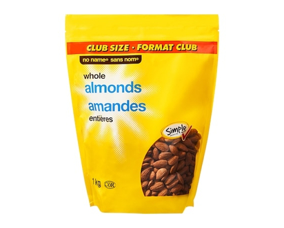 No Name Whole Almonds - 1.0 KG