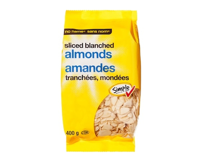 Sans Nom Amandes tranchées mondées - 400.0 G