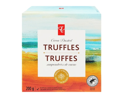 Truffes saupoudrées de cacao - 200.0 G