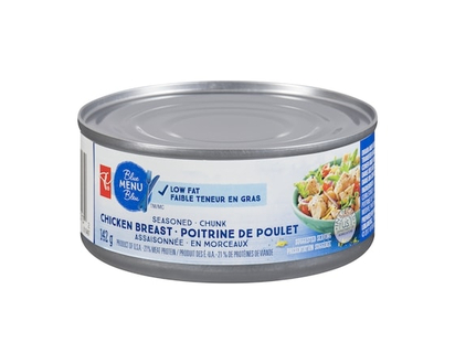 PC Menu Bleu Menu bleu poitrine de poulet assaisonnée en morceaux - 142.0 G