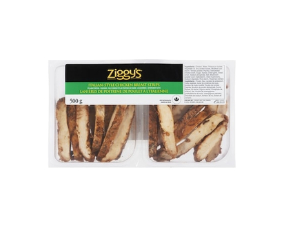 Ziggy's Italian-Style Chicken Breast Strips - 500.0 G