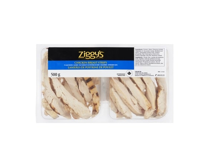 Ziggy’s Lanières de poitrine de poulet désossée - 500.0 G