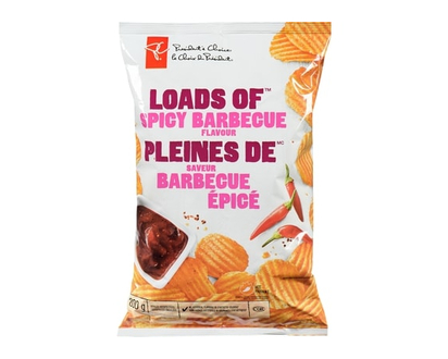 Loads of Spicy Barbecue Rippled Potato Chips - 200.0 G