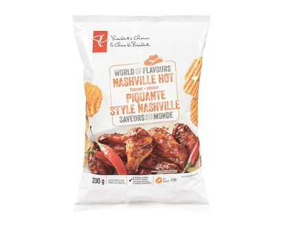 le Choix du Président Croustilles à saveur piquante style Nashville Saveurs du monde - 200.0 G