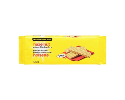 No Name Hazelnut Crème-Filled Wafers - 175.0 G