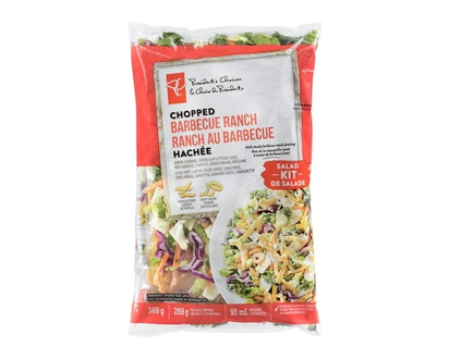President's Choice Barbecue Ranch Chopped Salad Kit - 369.0 G