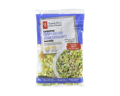 President's Choice Caesar Salad Chop Kit - 298.0 G
