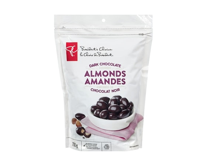 President's Choice Dark Chocolate Covered Almonds - 700.0 G