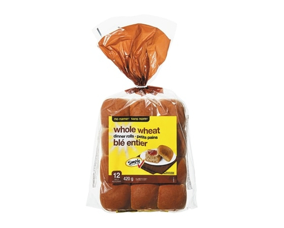 No Name Whole Wheat Dinner Roll - 420.0 G