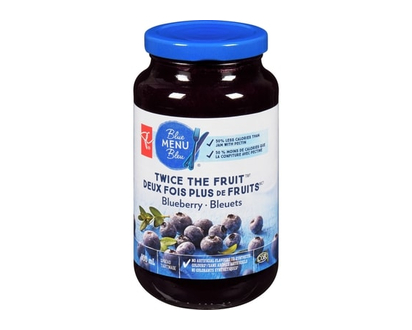 PC Blue Menu Twice the Fruit™ Blueberry Spread - 500.0 ML