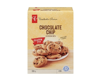 President's Choice Gluten Free Cookies, Chocolate Chip - 220.0 G