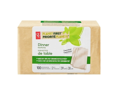 PC Green Planet First™ Dinner Napkins - 100.0 EA