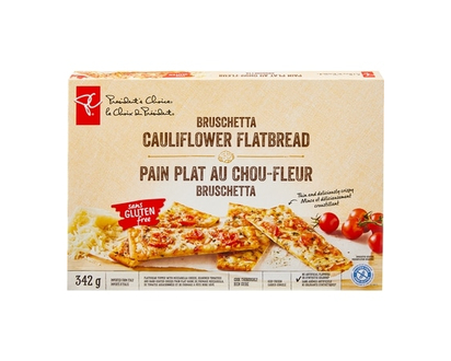 President's Choice Gluten Free Bruschetta Cauliflower Flatbread - 342.0 G