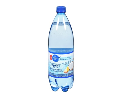 PC Menu Bleu Eau pétillante à l'ananas et à la noix de coco - 1.0 L