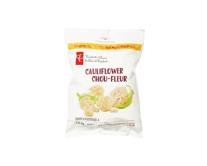 President's Choice Frozen Cauliflower Florets Club Size - 1.75 KG