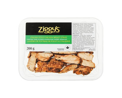 Ziggy's Italian-Style Chicken Breast Strips - 200.0 G