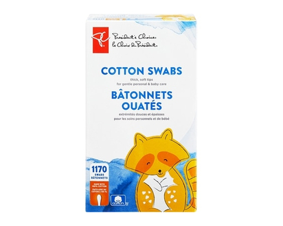 President's Choice Cotton Swabs 3-Pack - 1170.0 EA