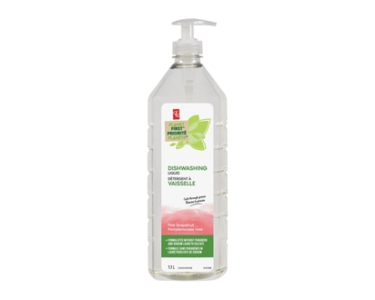 President's Choice Dishwashing Liquid, Pink Grapefruit - 1.1 L