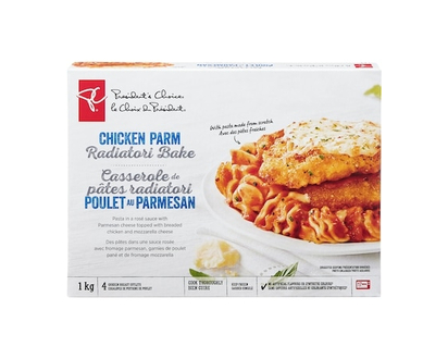 President's Choice Chicken Parm Radiatori Pasta Bake - 1.0 KG
