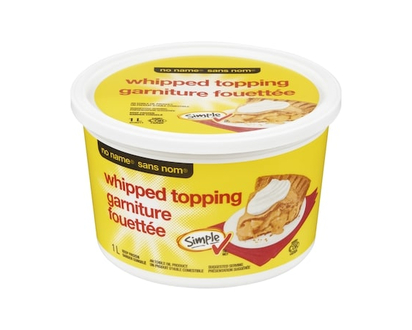 Sans Nom Garniture fouettée - 1.0 L