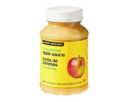 No Name Unsweetened Apple Sauce - 620.0 ML