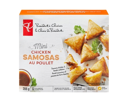 President's Choice Mini Chicken Samosas - 288.0 G