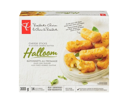 le Choix du Président Bâtonnets au fromage Halloom dans une panure aux fines herbes zahtar - 300.0 G