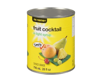 No Name Fruit Cocktail in Light Syrup - 796.0 ML