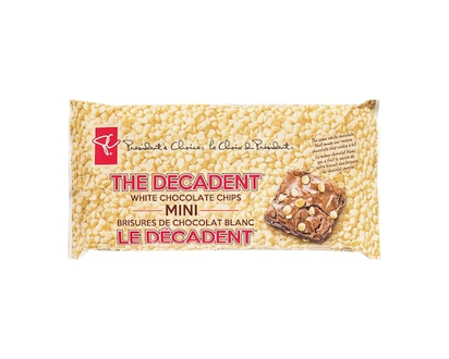 President's Choice Decadent Mini White Chips - 226.0 G