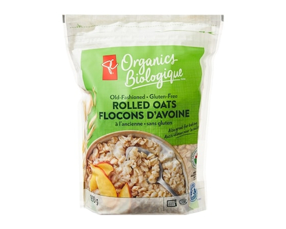 PC Organics Old Fashioned Gluten Free Rolled Oats - 900.0 G